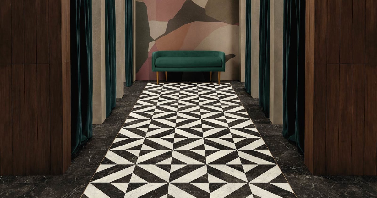 Gatsby Square Small DC570 | An LVT Design floor for Commercial spaces